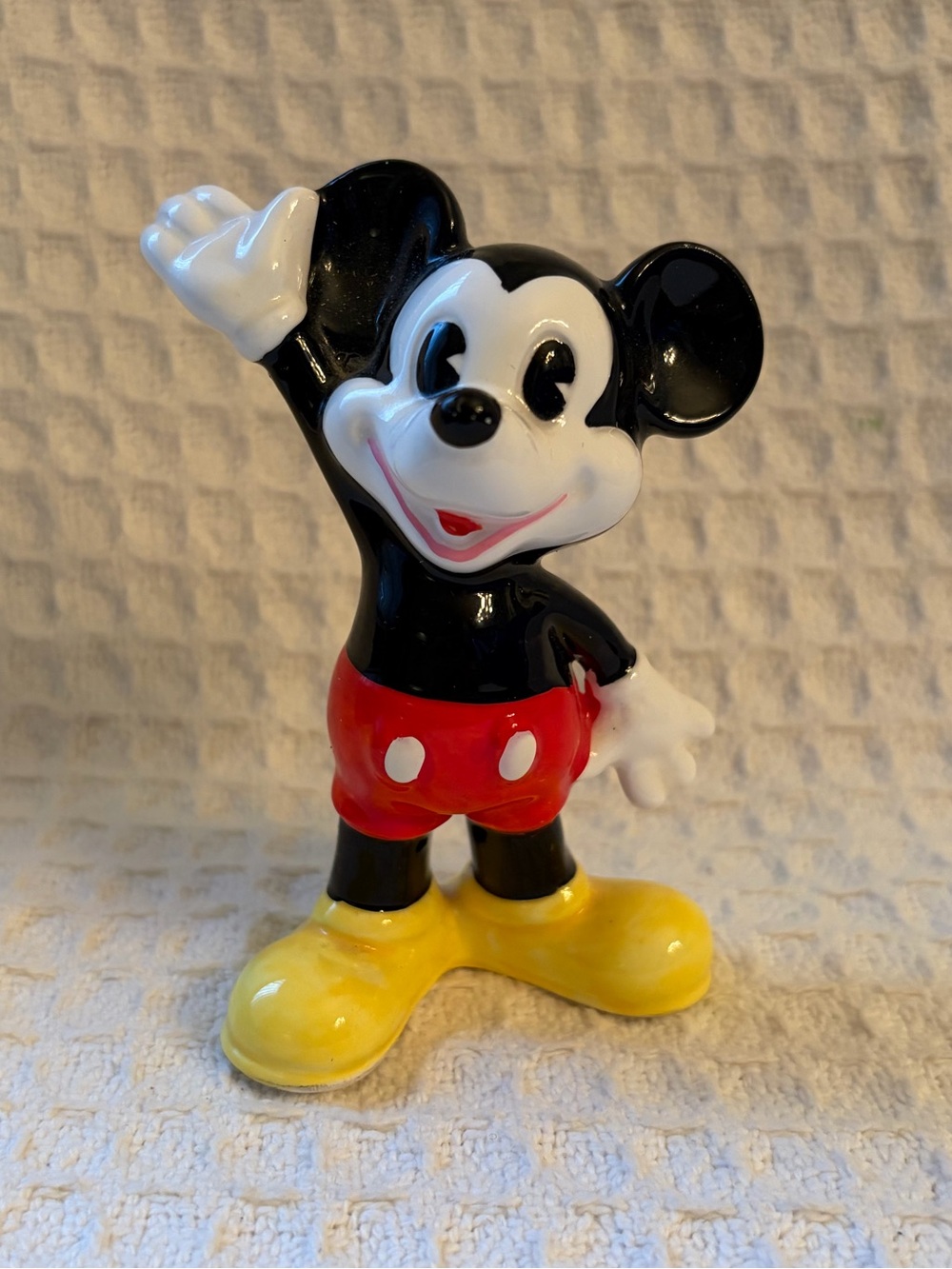 Vintage 1960’s Walt Disney Productions Japan Mickey Mouse Ceramic Figurine